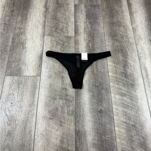 Auden Black Mesh Thong Underwear